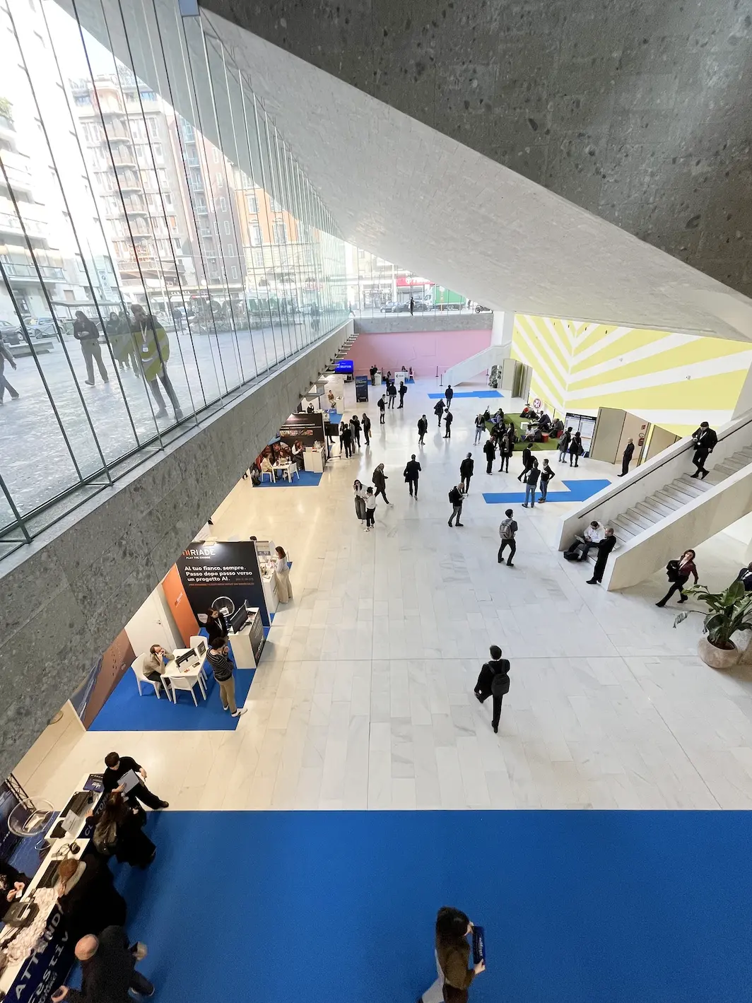  vista della location dell'AI festival