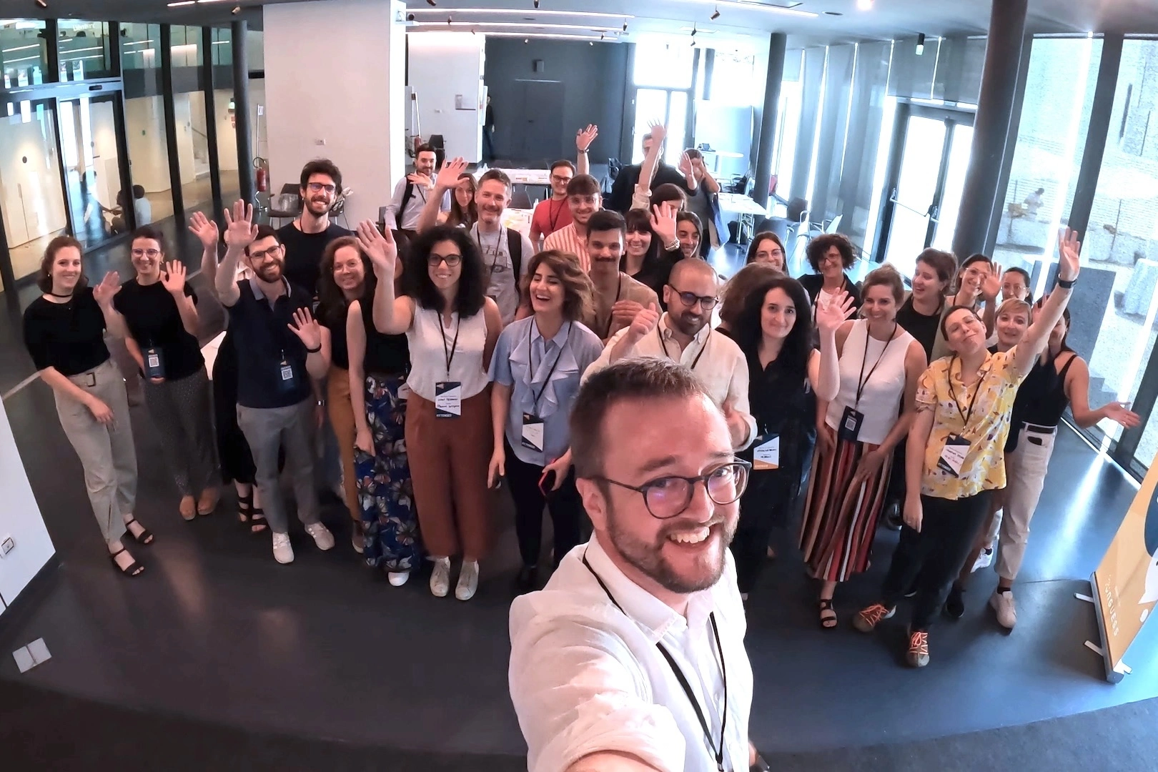 workshop mind the map hedron unguess urca 2023 milano foto di gruppo designer giacomo bosio nicoletta bruno edoardo d amore